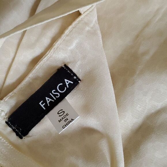 FAISCA creme double layer tank top - Picture 7 of 12